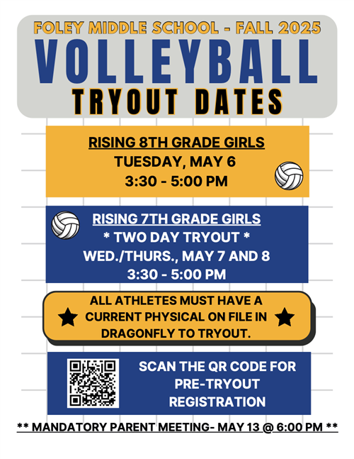 Volleyball Tryouts